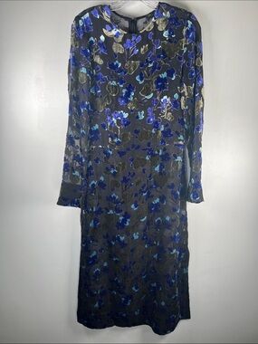 Rag & Bone Sheer GIGI Column MIDI  Dress Sz M 6/8 See Pics